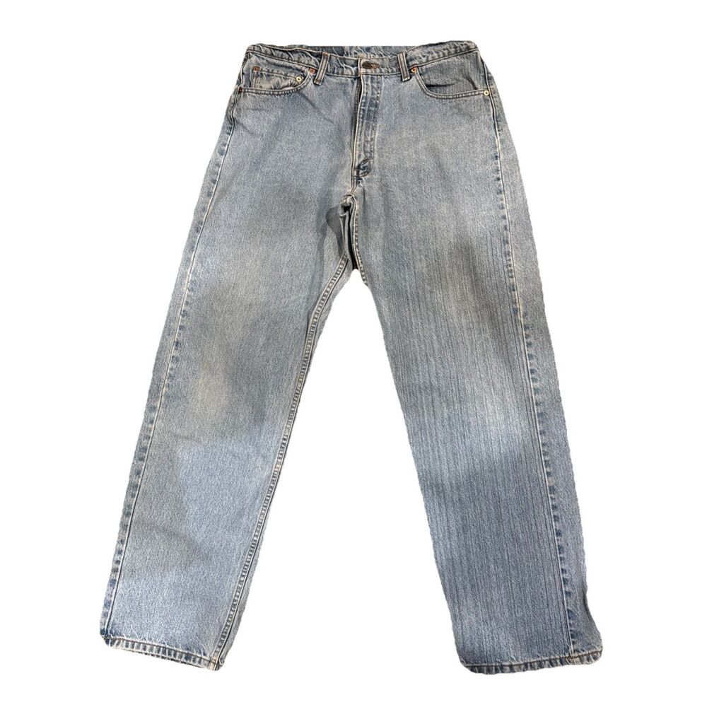 Vtg Levi’s 565 Jeans Men 36x34 Blue Loose Wide Leg‎ Skater hip hop baggy 10/97